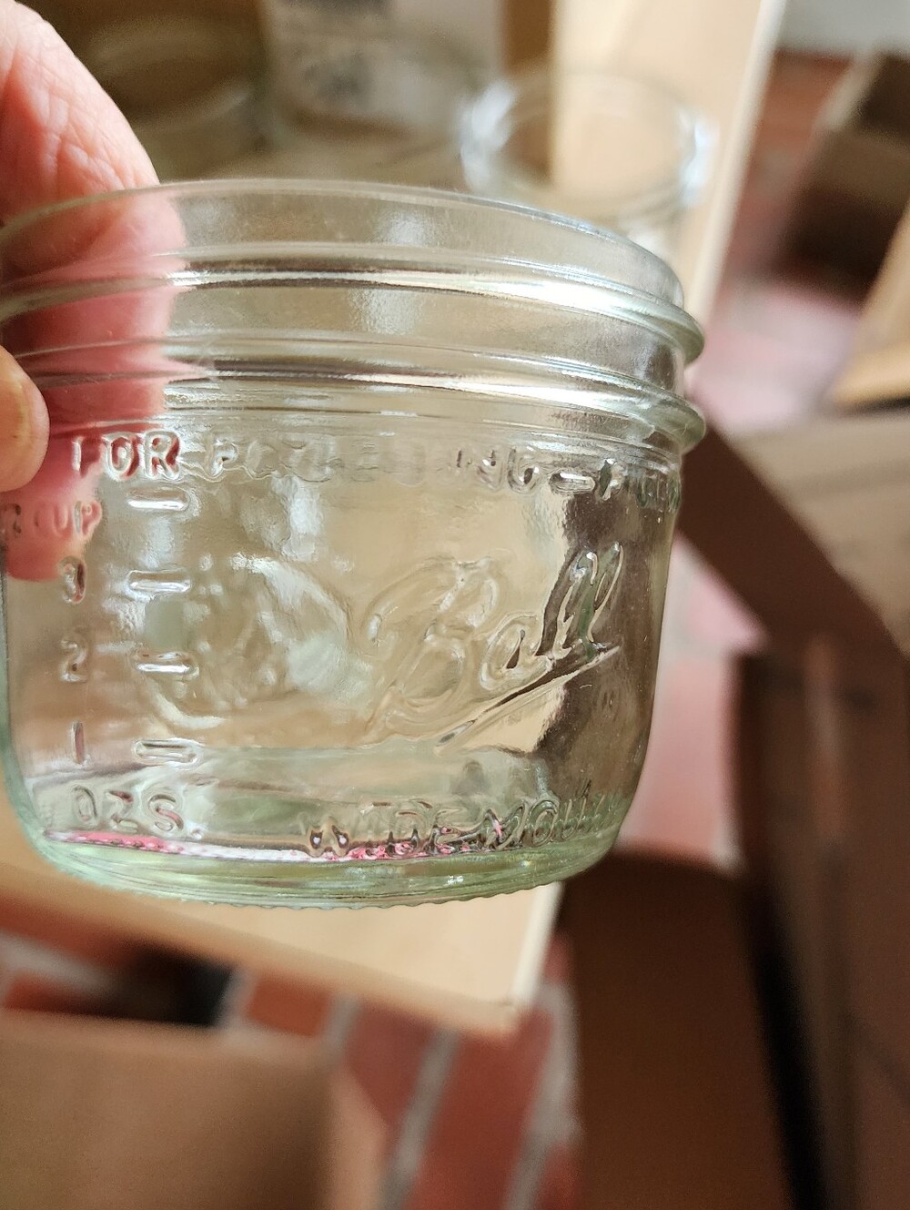BALL, 4-oz Canning Jelly Jars 6 In Set